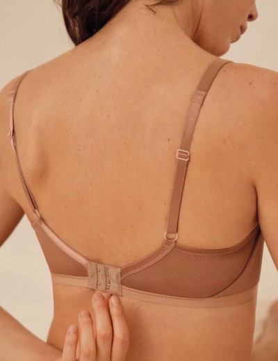 Бюстгальтер триангул без косточек Ysabel Mora 10118 BASIC карамель, Цвет: карамель, Размеры: 85B, изображение 2