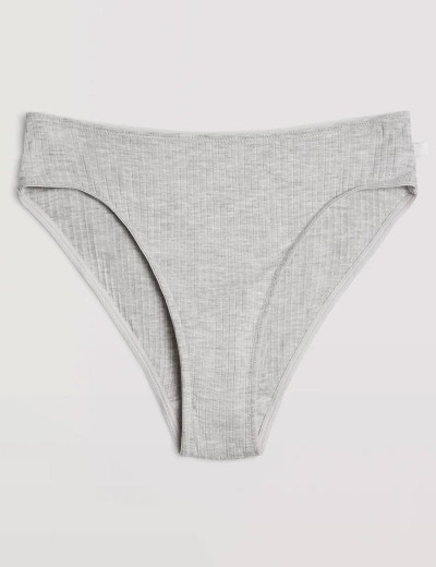 Трусы слипы в рубчик Ysabel Mora 10571 LINGERIE серый, Цвет: серый, Размеры: L, изображение 3