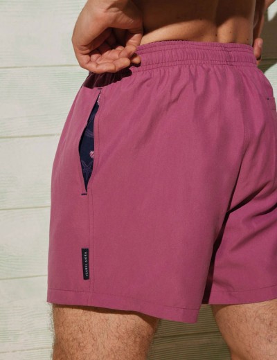 Мужские пляжные шорты Ysabel Mora 90090, Цвет: вишневый, Размеры: M, изображение 3