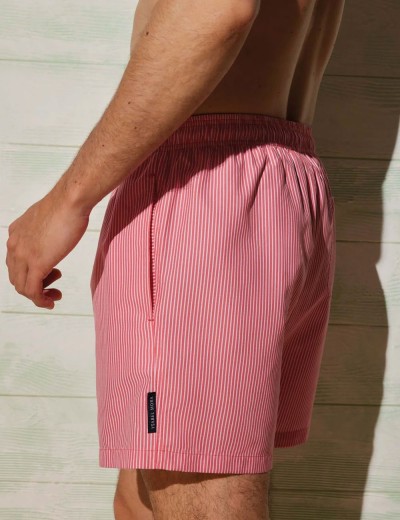 Мужские пляжные шорты Ysabel Mora 90140, Цвет: светло-розовый, Размеры: L, изображение 3