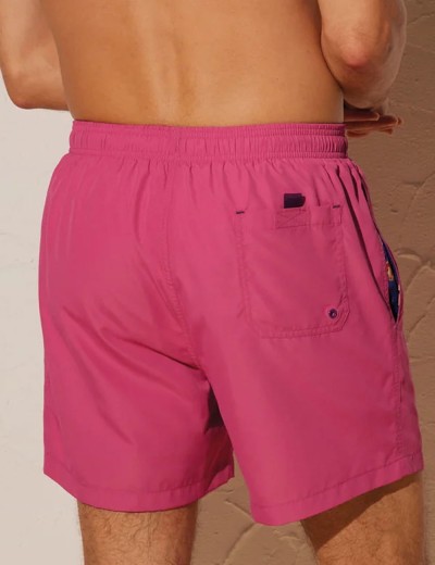 Мужские пляжные шорты Ysabel Mora 90153, Цвет: розовый, Размеры: M, изображение 2