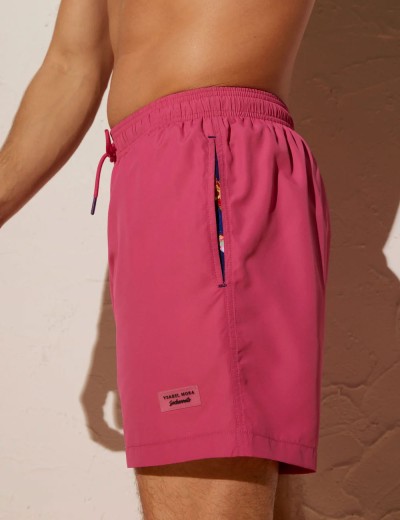 Мужские пляжные шорты Ysabel Mora 90153, Цвет: розовый, Размеры: M, изображение 3