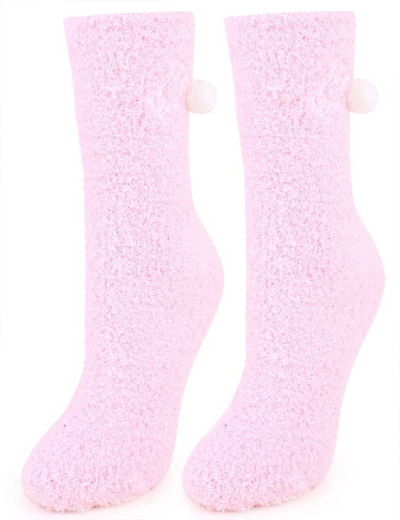 Плюшевые носки Marilyn COOZY N52 розовый, Цвет: розовый, Размеры: UN