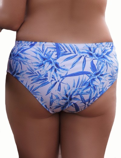 Классические женские плавки Akcent AN255 slip, Цвет: бело-синий, Размеры: M, изображение 2