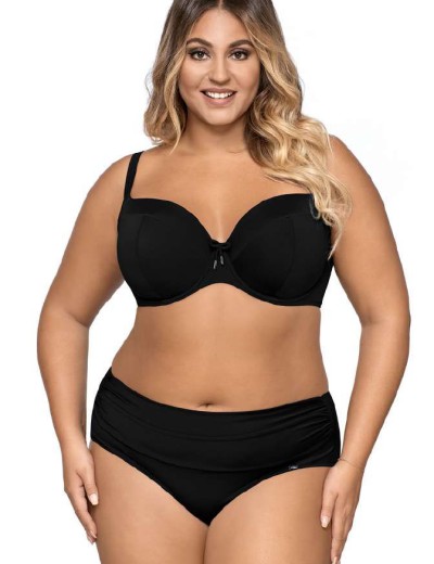 Трусы пляжные с драпировкой Ava SF13/3 черный, Цвет: черный, Размеры: S, изображение 3