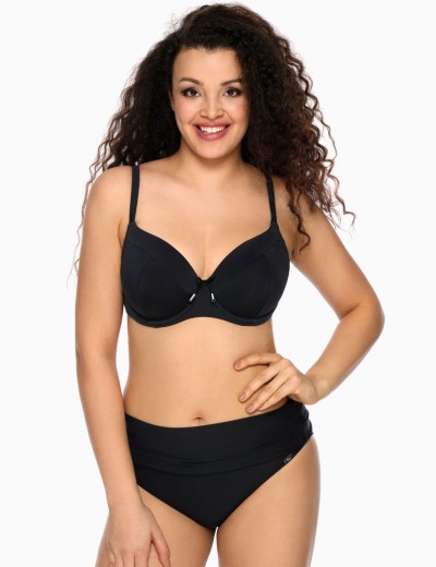 Трусы пляжные с драпировкой Ava SF13/3 черный, Цвет: черный, Размеры: S, изображение 4