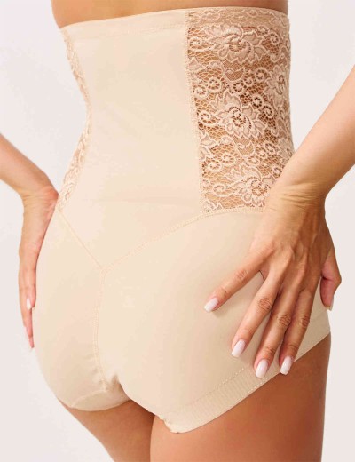 Утяжка с завышенной талией Bogema 0061 бежевый, Цвет: бежевый, Размеры: L, изображение 2