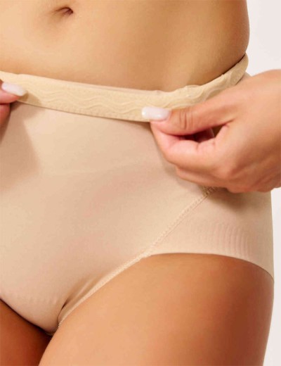 Утяжка с высокой талией Bogema 0062 бежевый, Цвет: бежевый, Размеры: S, изображение 3