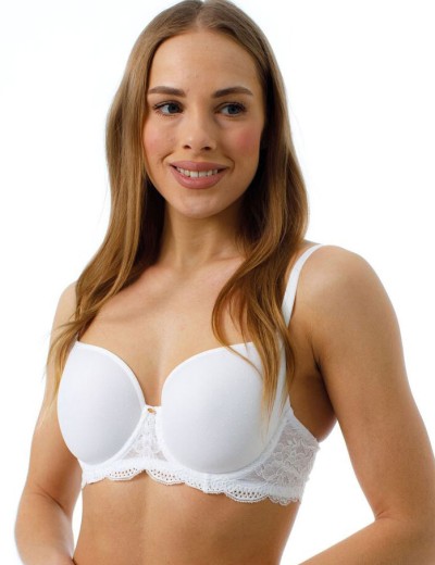 Бюстгальтер спейсер Coquette Revue ROSES 84117-01, Цвет: белый, Размеры: 90B, изображение 3