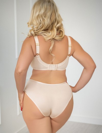 Высокие слипы Kris Line MISS high waist, Цвет: латте, Размеры: L, изображение 4