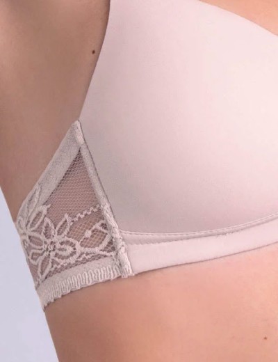 Бюстгальтер бралетт без косточек Leilieve LIBERTY C5000 tortora, Цвет: tortora (песочный), Размеры: 75B, изображение 6