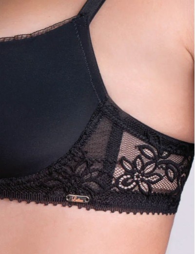 Бюстгальтер балконет Leilieve LIBERTY C5100 nero, Цвет: nero (черный), Размеры: 75B, изображение 3