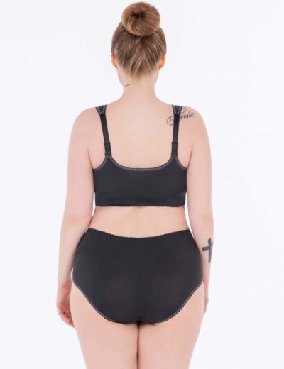 Бюстгальтер мягкий без косточек Sermija 150-12-L темный графит, Цвет: тёмный графит, Размеры: 80F, изображение 7