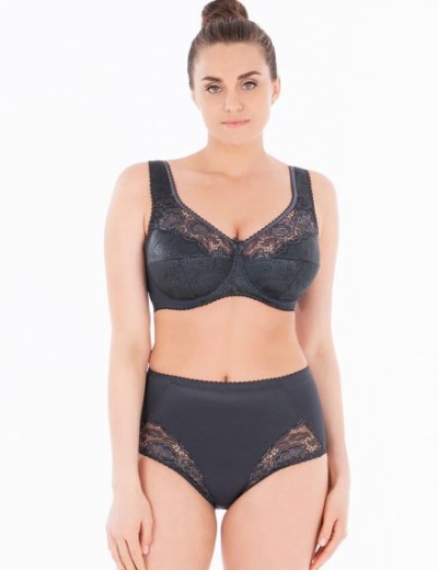 Бюстгальтер мягкий Sermija 151-12-L темный графит, Цвет: тёмный графит, Размеры: 80F, изображение 5