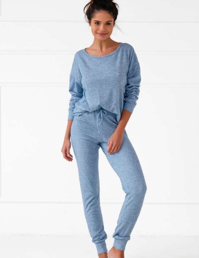 Домашний комплект Sensis CONSTANZA, Цвет: голубой, Размеры: S/M, изображение 2