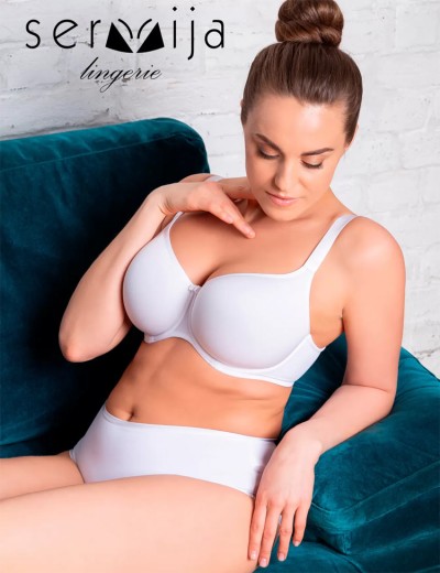 Бюстгальтер спейсер Sermija 169-16-L / 170-16-L белый, Цвет: белый, Размеры: 70H, изображение 5