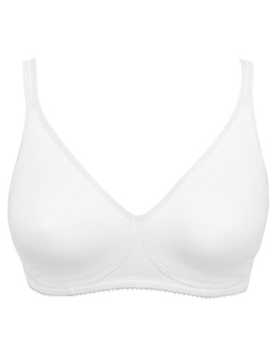 Мягкий бюстгальтер без косточек Sielei DONNA 964 bianco, Цвет: bianco (белый), Размеры: 80C, изображение 3