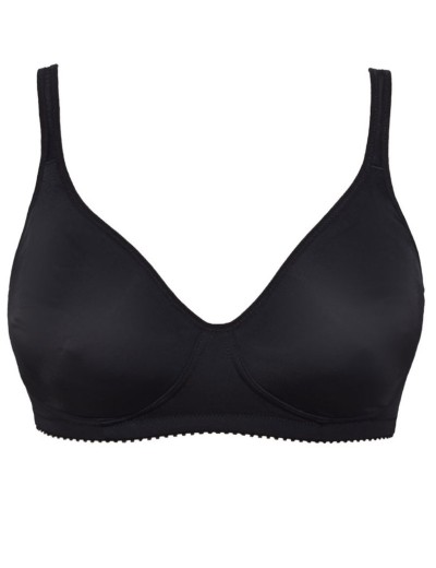 Мягкий бюстгальтер без косточек Sielei DONNA 964 nero, Цвет: nero (черный), Размеры: 75B, изображение 4