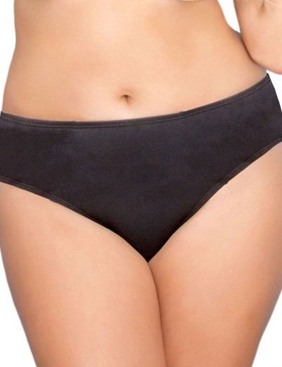 Плавки женские классические макси Akcent M004 черный, Цвет: черный, Размеры: 6XL, изображение 2