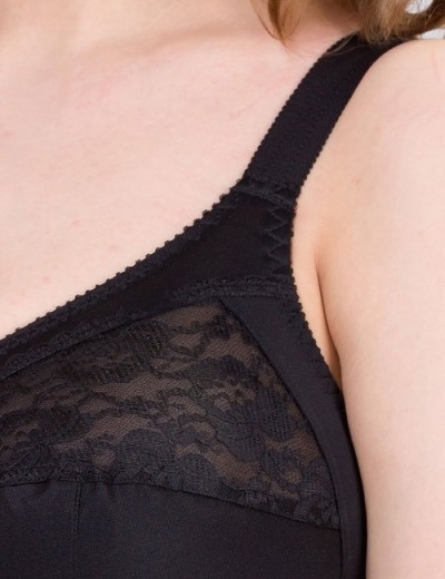 Бюстгальтер мягкий без косточек Aveline 660430 / 661430 / 661431 черный, Цвет: черный, Размеры: 95B, изображение 3