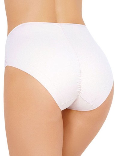 Хлопковые трусы с кружевной отделкой Janira LACE COTTON BAND 1032078 MAIKA blanco, Цвет: blanco (белый), Размеры: XL, изображение 2