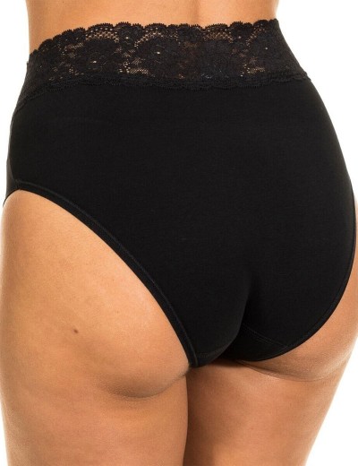 Трусы слипы высокие Janira SLIP DOLCE CINTURE 1031785 / 1031794 negro, Цвет: negro (черный), Размеры: M, изображение 2