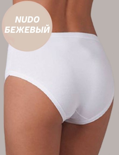 Набор трусов слип Lovely Girl 5000 (3 шт.) nudo, Цвет: nudo (бежевый), Размеры: 3XL, изображение 2