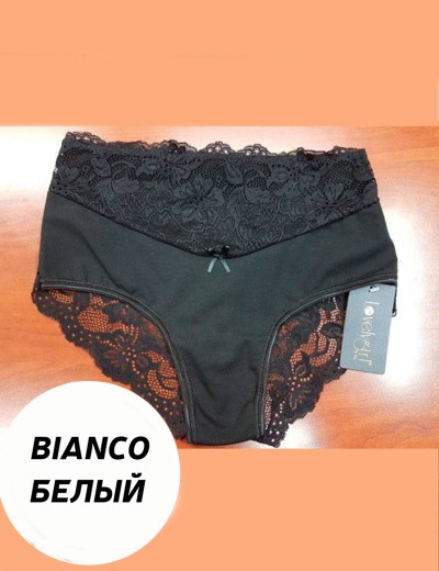Трусы слипы Lovely Girl №2507D bianco, Цвет: bianco (белый), Размеры: S, изображение 3