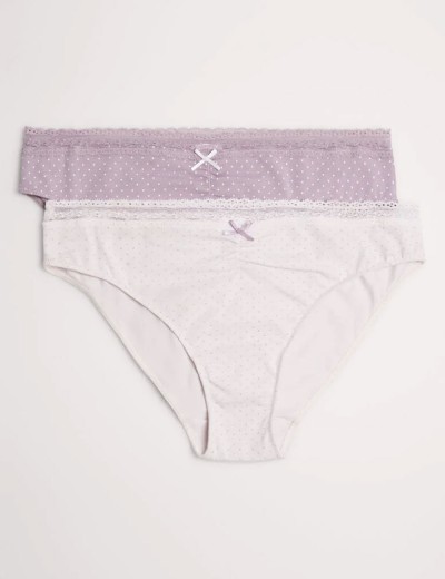 Набор трусов слип-мини Ysabel Mora 19392 MINI (2 шт), Цвет: сиреневый+лаванда, Размеры: S, изображение 5