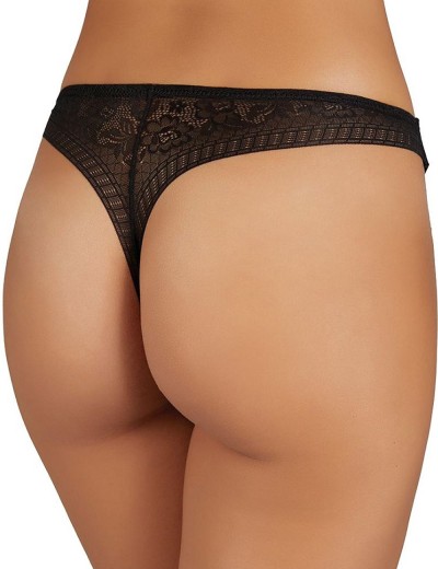 Трусы стринги с кружевом Ysabel Mora 19673 SPECIAL YOU черный, Цвет: черный, Размеры: M, изображение 2