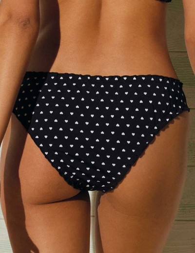 Трусы купальные Ysabel Mora 82103, Цвет: черный/белый, Размеры: XS, изображение 2