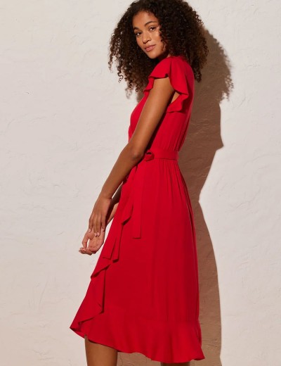 Красное пляжное платье Ysabel Mora 86002, Цвет: красный, Размеры: S, изображение 2