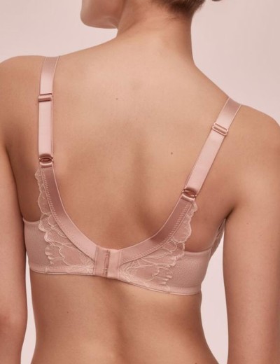 Бюстгальтер с пуш-ап Alles GLOW P-UP roz, Цвет: пудровый, Размеры: 70F, изображение 2