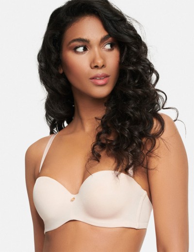 Бюстгальтер бандо пуш-ап Esotiq RAFFEN 39719 бежевый, Цвет: бежевый, Размеры: 85D, изображение 3