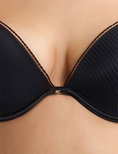 Бюстгальтер планж с пуш-ап Esotiq KYOKO 40520 черный, Цвет: черный, Размеры: 65F, изображение 3