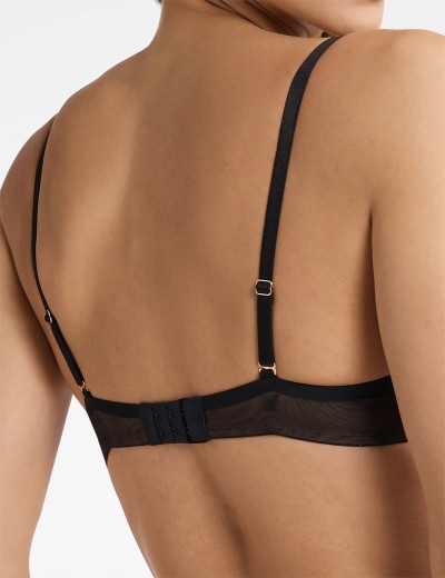 Бюстгальтер двойной пуш-ап Esotiq KENDRA 40533 черный+бежевый, Цвет: черный+бежевый, Размеры: 75B, изображение 2