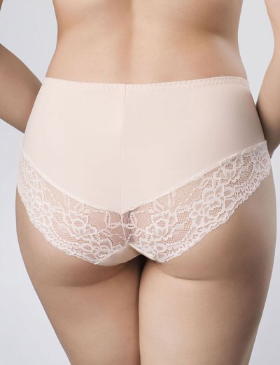 Трусы слипы-миди Honey H34-17-K крем-брюле, Цвет: крем-брюле, Размеры: XL, изображение 2