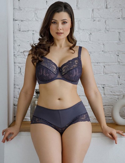 Бюстгальтер полумягкий Honey H38-17-L сиреневый туман, Цвет: сиреневый туман, Размеры: 75G, изображение 4