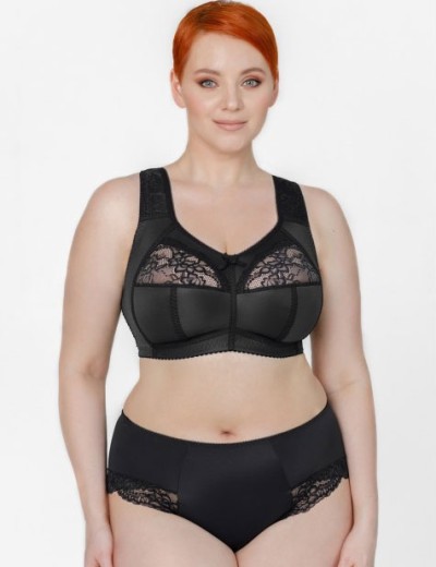 Мягкий бюстгальтер без косточек Honey H44-22-L черный, Цвет: черный, Размеры: 115D, изображение 2