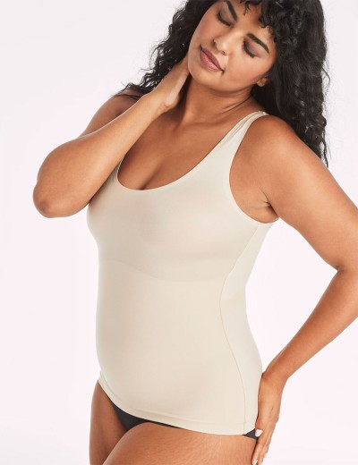 Моделирующая майка Maidenform COMFORT DEVOTION 2018 латте, Цвет: латте, Размеры: S, изображение 4