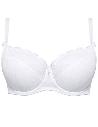 Бюстгальтер полупоролон Nipplex PIA PU белый, Цвет: белый, Размеры: 70F, изображение 4