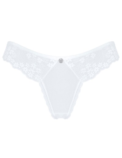 Кружевные трусики Obsessive HEAVENLLY PANTIES, Цвет: белый, Размеры: XS/S, изображение 3