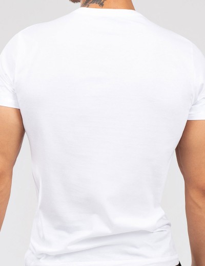 Мужская футболка из хлопка Opium R-05 белый, Цвет: белый, Размеры: S, изображение 2