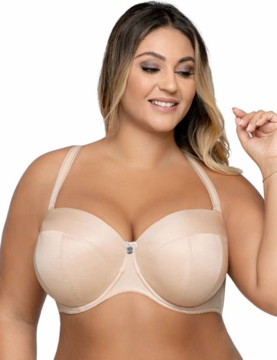 Бюстгальтер балконет для открытых платьев Ava 1787 U MAXI телесный, Цвет: телесный, Размеры: 80D, изображение 4