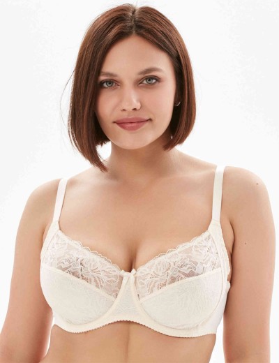 Бюстгальтер мягкий с подкроем Milavitsa 124960 пастель, Цвет: пастель, Размеры: 75F, изображение 3