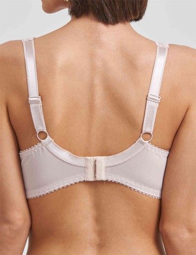 Бюстгальтер балконет Simona M 530/30 серебристый пион, Цвет: серебристый пион, Размеры: 80B, изображение 2