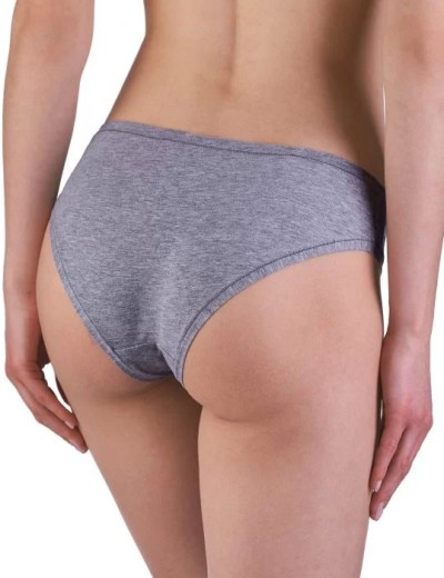 Хлопковые трусы слипы Sielei NATURAL COTTON 1445 grigio melange, Цвет: grigio melange, Размеры: S, изображение 2