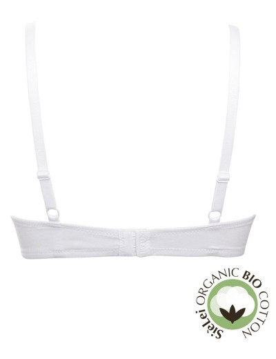 Хлопковый бескостный бюстгальтер Sielei NATURAL COTTON 1458 bianco, Цвет: bianco (белый), Размеры: 85B, изображение 5