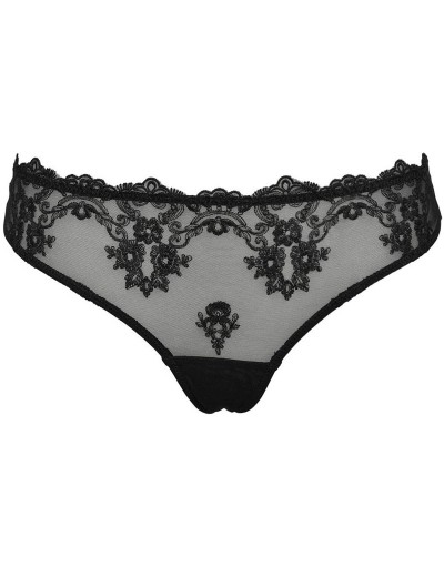 Трусы бразилиана Sielei GLAM 1947 nero, Цвет: nero (черный), Размеры: S, изображение 4