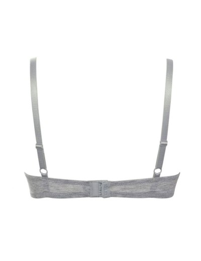 Бюстгальтер мягкий хлопковый без косточек Sielei NATURAL COTTON 1440 grigio melange, Цвет: grigio melange, Размеры: 85C, изображение 3